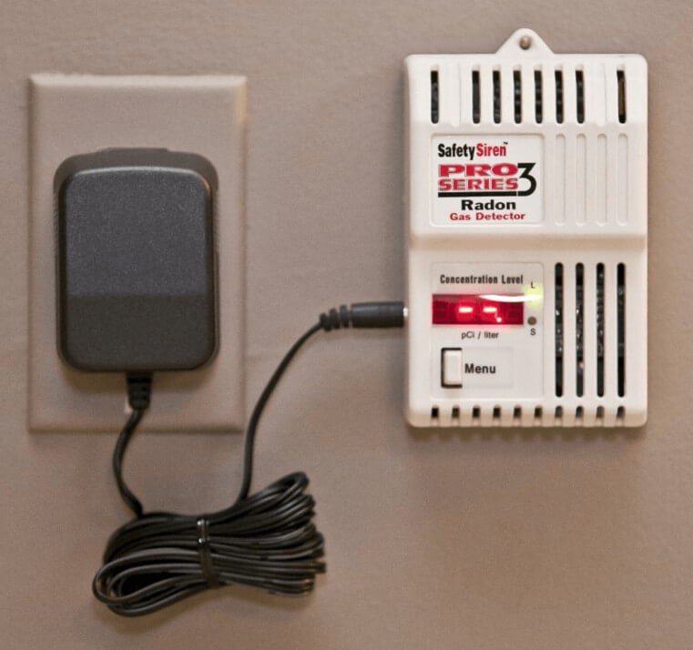 Passive radon detector kit - Domestic
